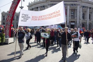 20 Jahre KHM-Kollektivvertrag: Wir fordern einen KV für alle Bundesmuseen und die Nationalbibliothek!
