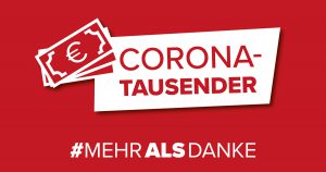 Corona-Tausender #mehralsdanke!