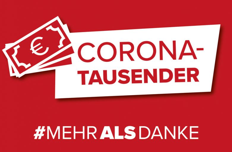 Corona-Tausender #mehralsdanke!