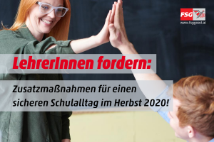 Sozialdemokratische LehrerInnengewerkschaft kritisiert Maßnahmen von Minister Faßmann
