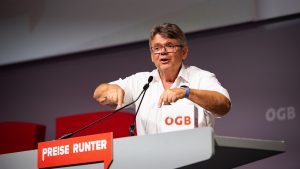 "ÖGB-Präsident Katzian kritisiert Lohnnebenkosten-Debatte: 'Das geht mir am Hammer!'"