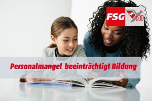 Personalmangel beeinträchtigt Bildung