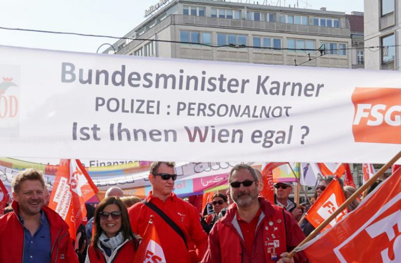 FSG-Polizeigewerkschaft: Konkrete Maßnahmen statt Alibi-Aktionen