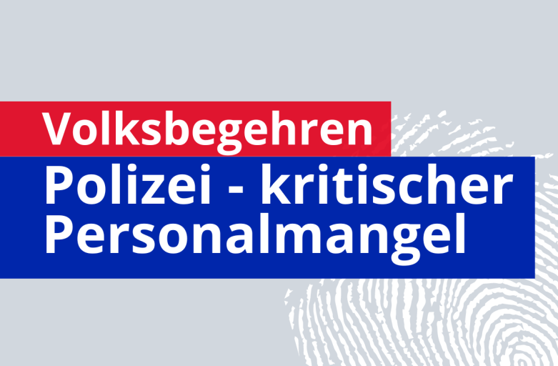 Polizei-Volksbegehren: Jetzt unterstützen!