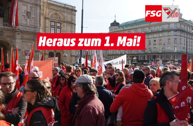 🌹 Hoch der 1. Mai! 🌹– FSG-GÖD Maiaufmarsch 2025