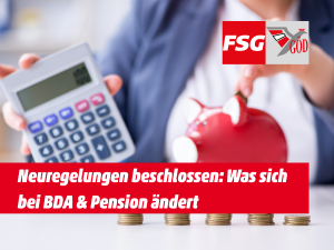 Aktuelle Informationen zu Änderungen im Dienst- und Pensionsrecht
