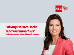 GÖD-Info: Erhöhung des Fahrtkostenzuschusses ab 1. August 2025