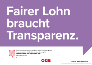Lohntransparenz jetzt: Unterschreibe für faire Bezahlung!