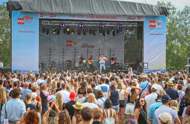 FSG GÖD am Donauinselfest 2026 – “Sommer an” auf der FSG-GÖD/ARBÖ RADIO BÜHNE